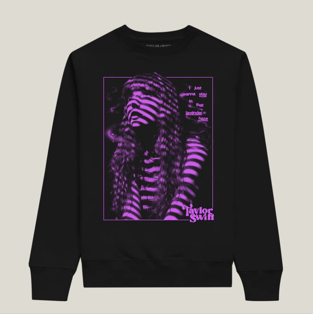 Taylor Swift | The Eras Tour I Just Want To Stay Crewneck Xl